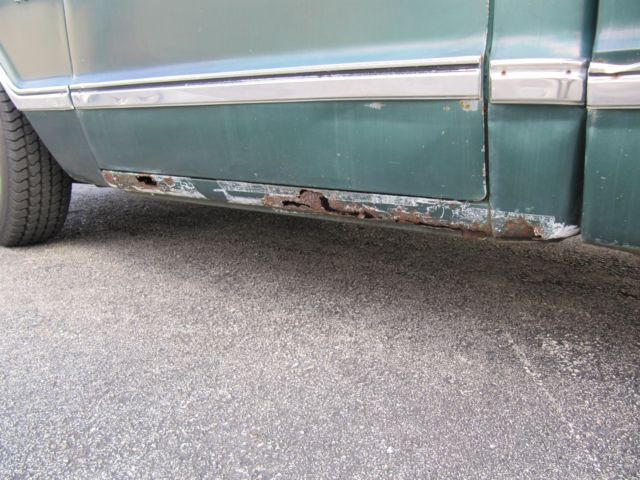 Green 1967 Chevrolet C-10 with Green interior