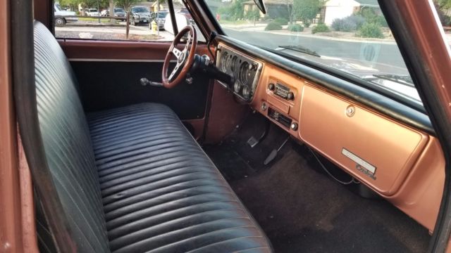 1967 Chevrolet C-10 with Black interior