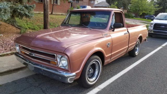 1967 Chevrolet C-10 with Black interior