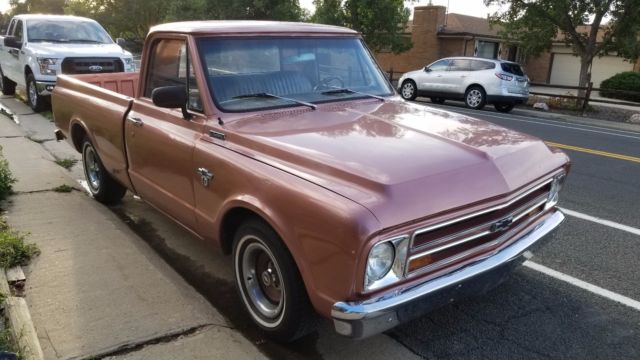 1967 Chevrolet C-10 with Black interior