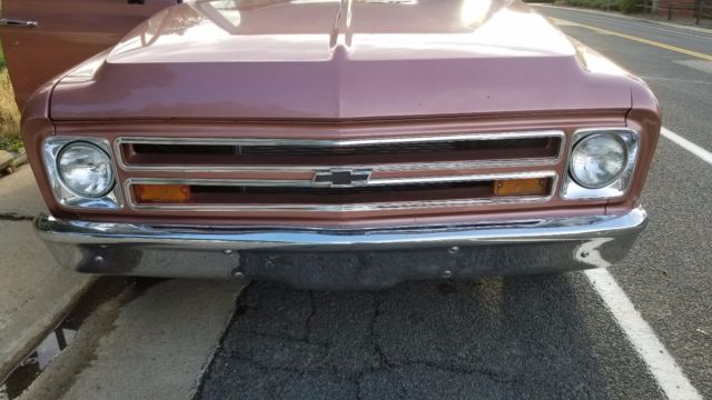 1967 Chevrolet C-10 with Black interior
