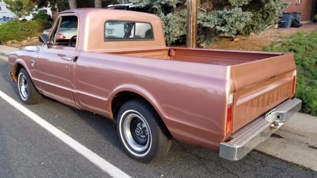1967 Chevrolet C-10 with Black interior