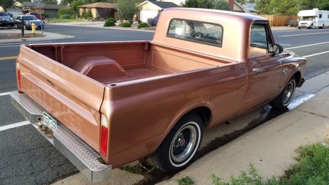 1967 Chevrolet C-10 with Black interior