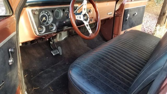 1967 Chevrolet C-10 with Black interior