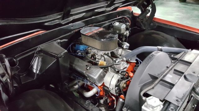 Red 1967 Chevrolet C-10 with Black interior