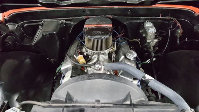 Red 1967 Chevrolet C-10 with Black interior