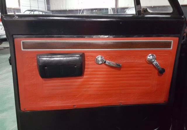 Red 1967 Chevrolet C-10 with Black interior