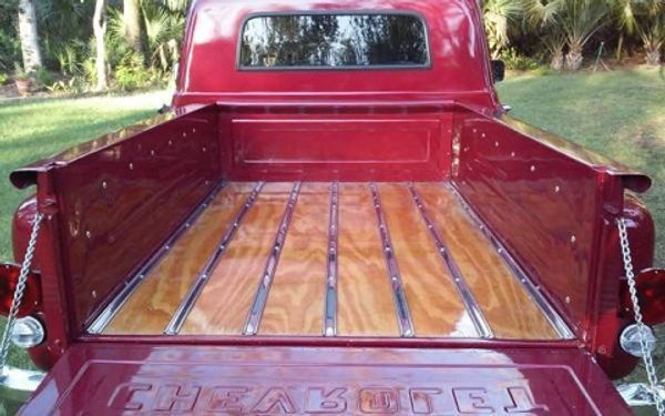 Red 1967 Chevrolet C-10 Pickup Truck with Black interior