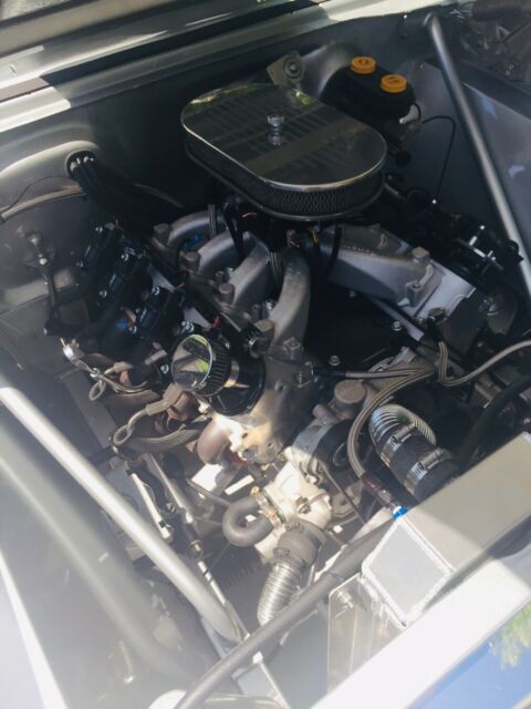 Silver 1967 Chevrolet Nova with Black interior