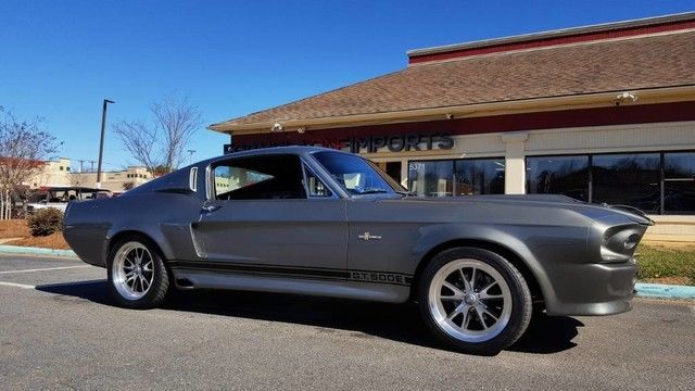 Gray 1967 Ford Mustang Coupe with Black interior