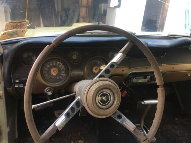Lime Gold Paint, Ford #2041-A 1967 Ford Mustang Coupe with White interior