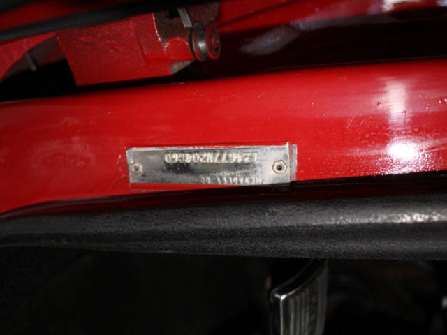 Red 1967 Chevrolet Camaro with Black interior