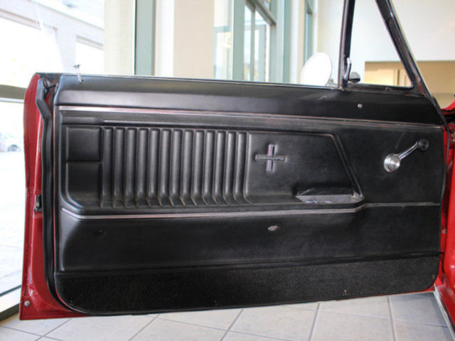 Red 1967 Chevrolet Camaro with Black interior