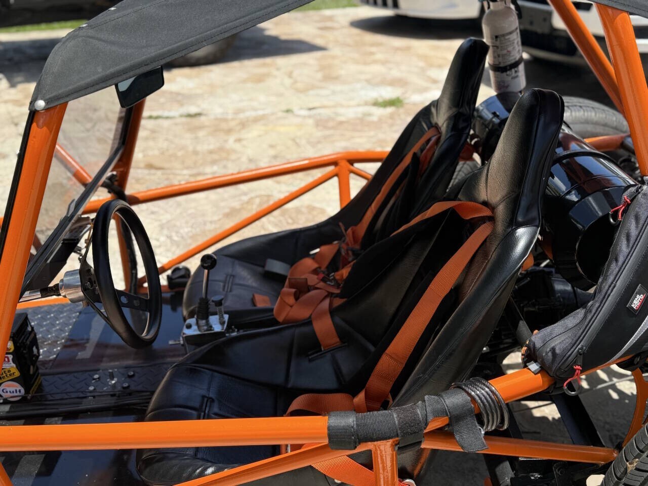 Orange 1967 Volkswagen Sand Rail Kit Car with Black interior