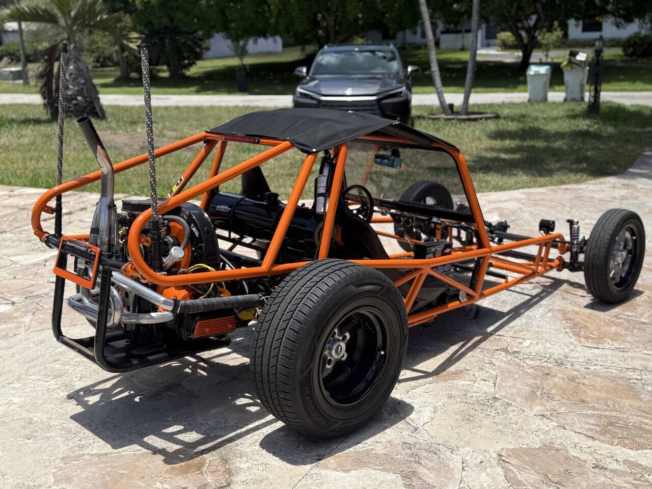 Orange 1967 Volkswagen Sand Rail Kit Car with Black interior