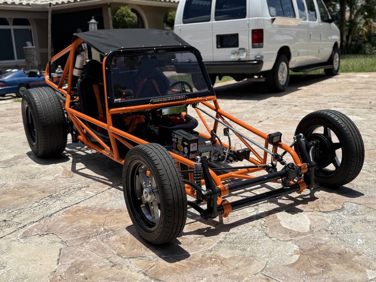 Orange 1967 Volkswagen Sand Rail Kit Car with Black interior