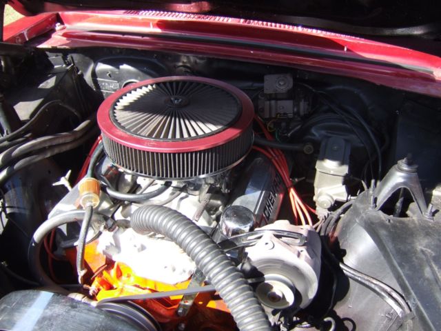 Red 1967 Chevrolet Nova 2drhdtp with Red interior