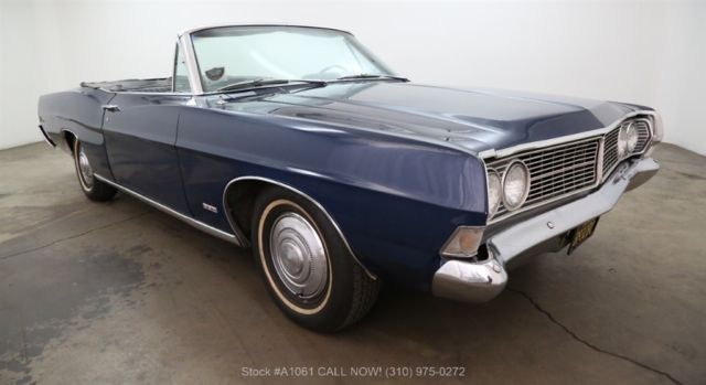 Blue 1968 Ford Galaxie with Other Color interior