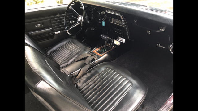 Red 1968 Chevrolet Camaro Coupe with Black interior