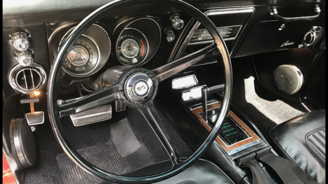 Red 1968 Chevrolet Camaro Coupe with Black interior