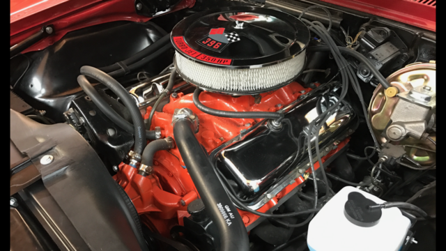 Red 1968 Chevrolet Camaro Coupe with Black interior