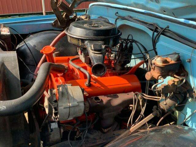 Blue 1968 Chevrolet C-10 Standard Cab Pickup with Blue interior