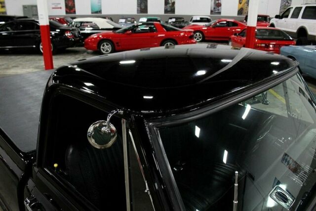 Black 1968 Chevrolet C-10 -- with Black interior
