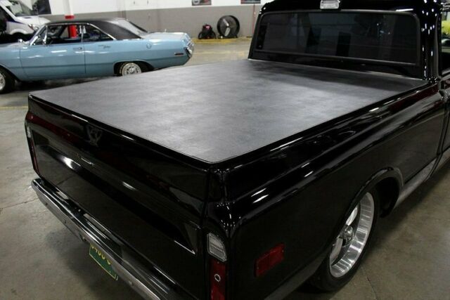 Black 1968 Chevrolet C-10 -- with Black interior