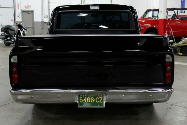 Black 1968 Chevrolet C-10 -- with Black interior