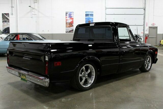 Black 1968 Chevrolet C-10 -- with Black interior