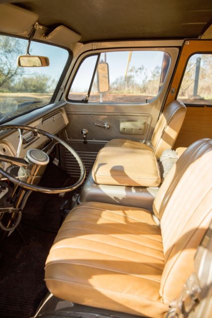 Gold 1968 Chevrolet G20 Van Standard Passenger Van with Gold interior