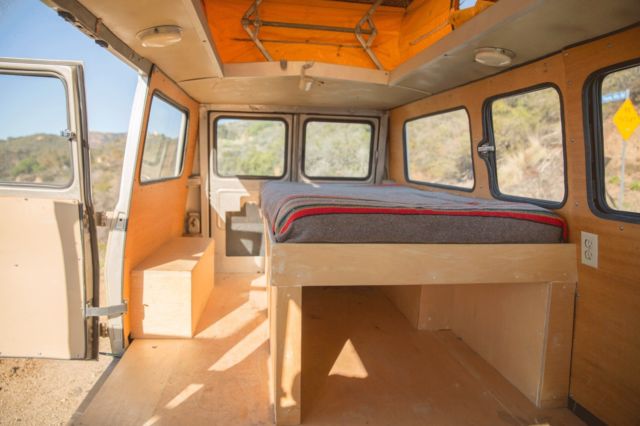 Gold 1968 Chevrolet G20 Van Standard Passenger Van with Gold interior