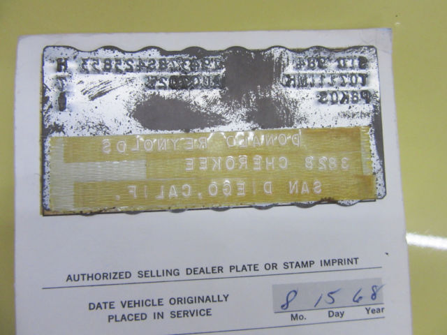 Yellow 1968 Chevrolet Corvette with Black interior