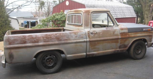 1968 Ford F-100 Standard Cab Pickup with Tan interior