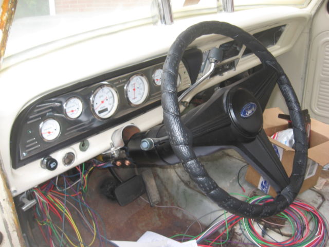 1968 Ford F-100 Standard Cab Pickup with Tan interior