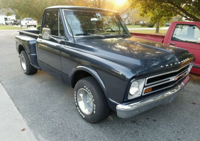 Blue 1969 Chevrolet C-10 Standard Cab Pickup