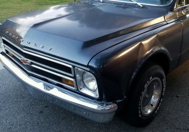 Blue 1969 Chevrolet C-10 Standard Cab Pickup