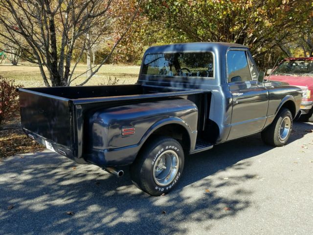 Blue 1969 Chevrolet C-10 Standard Cab Pickup