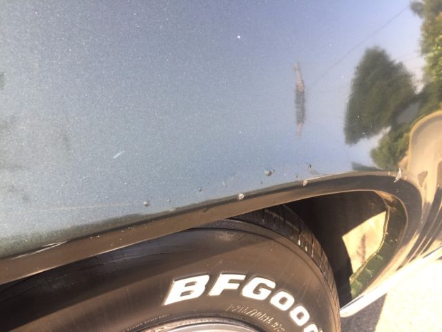 Green 1969 Chevrolet Camaro Coupe with Green interior