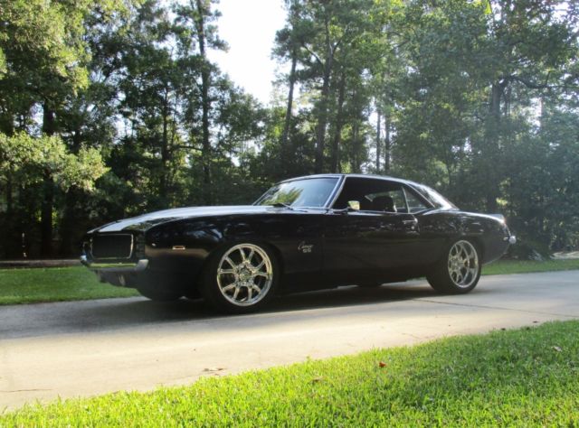 Black 1969 Chevrolet Camaro Coupe with Black interior