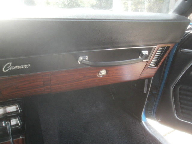 Blue 1969 Chevrolet Camaro Coupe with Black interior