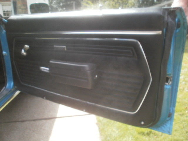Blue 1969 Chevrolet Camaro Coupe with Black interior