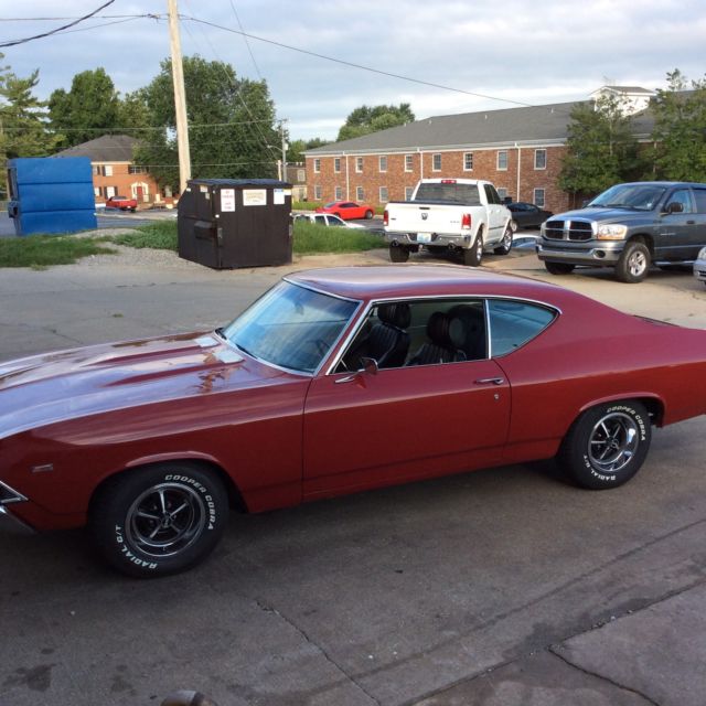 Red 1969 Chevrolet Chevelle