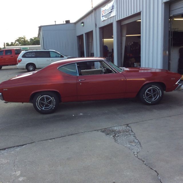 Red 1969 Chevrolet Chevelle