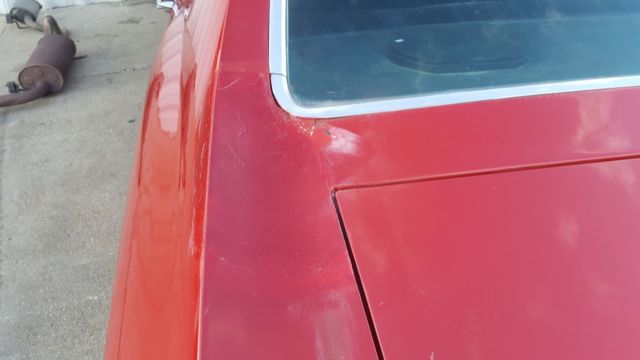 Red 1969 Chevrolet Chevelle