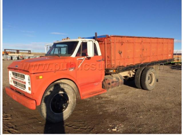 Orange 1969 Chevrolet Other Pickups Cab & Chassis with Red interior