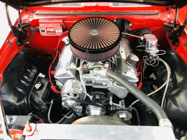 Red 1969 Chevrolet Camaro -- with Black interior