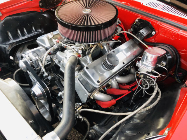 Red 1969 Chevrolet Camaro -- with Black interior