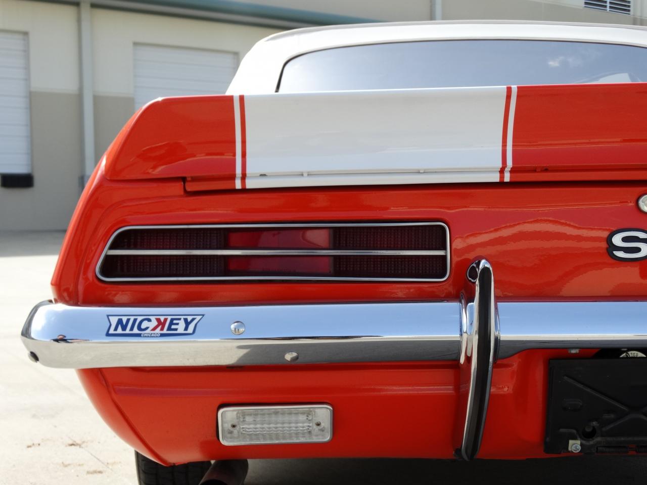 Orange 1969 Chevrolet Camaro with Orange interior