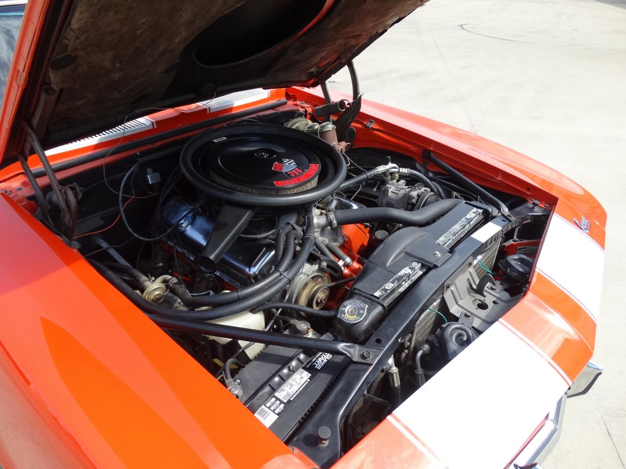 Orange 1969 Chevrolet Camaro with Orange interior